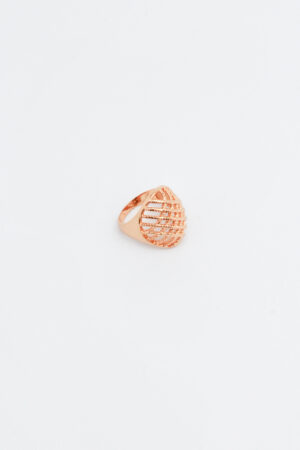 Anel Diamantado Ouro