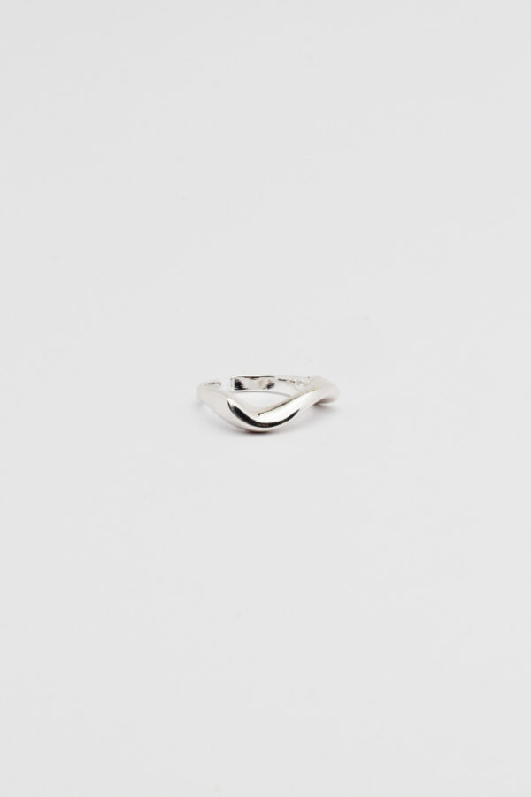 Anel orgânico prata M