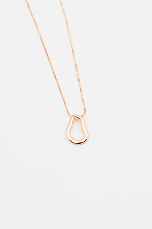 Colar Ping. Orgânico Ouro P