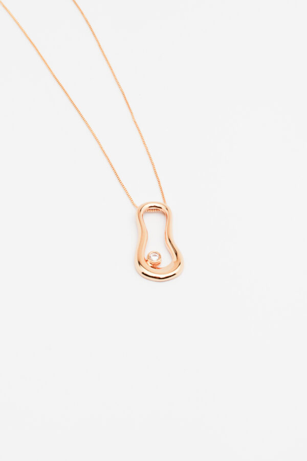 15354999602-verona-87-5.jpg Colar Orgânico com Zircônia em Ouro