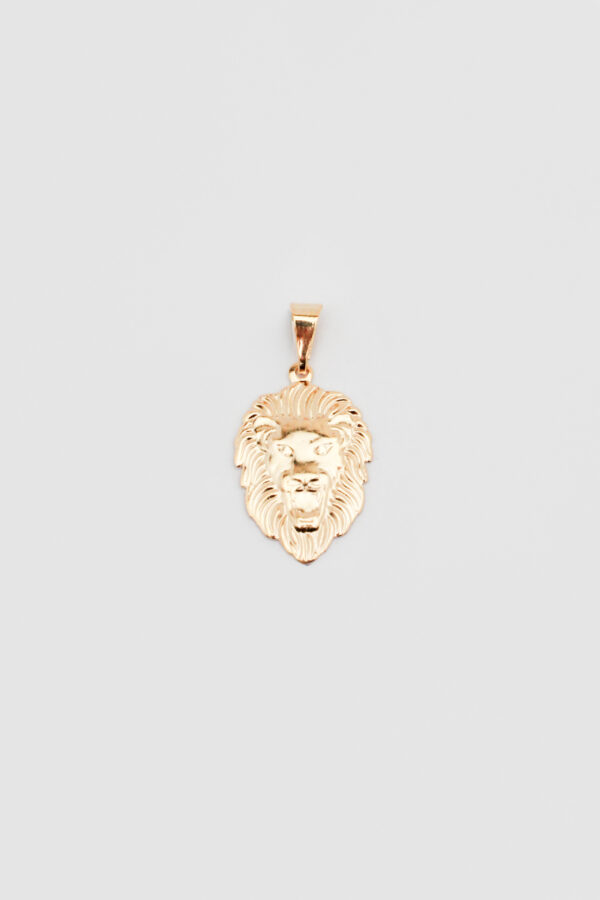 Pingente Leão em Ouro