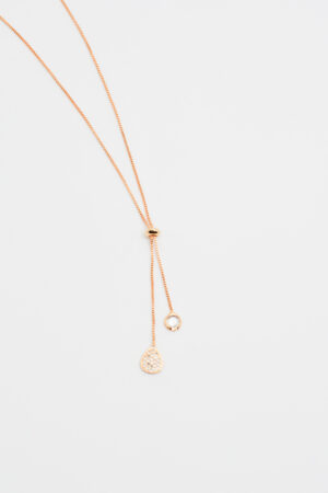 Colar Gravatinha Zircônias