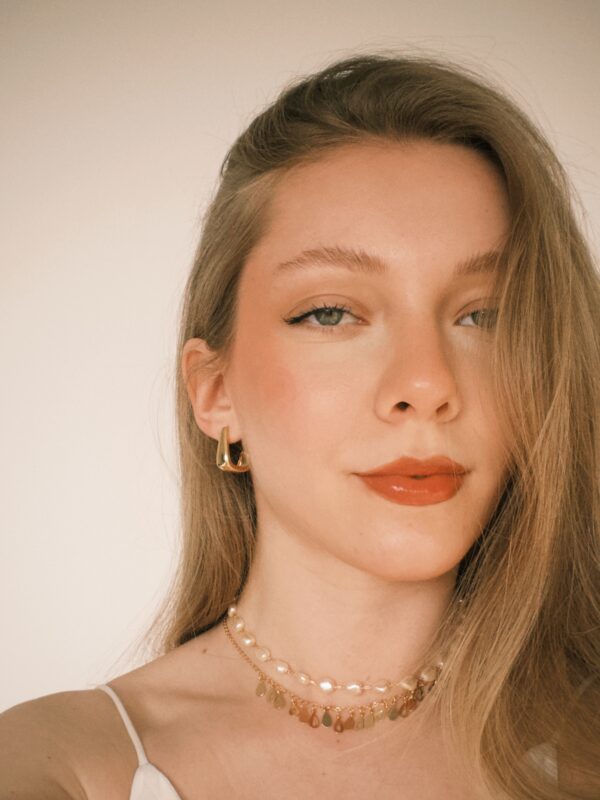 Choker Pérolas Orgânicas